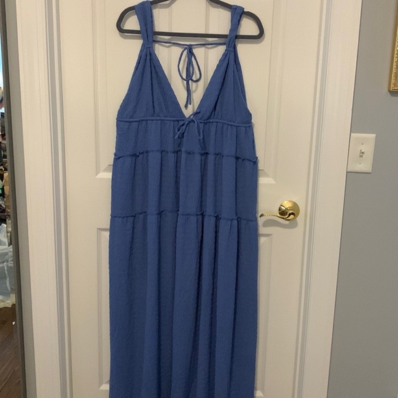 Free People FP Beach maxi dress / cover-up size Large - Picture 1 of 8